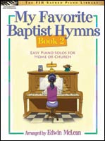 My Favorite Baptist Hymns No. 2 piano sheet music cover